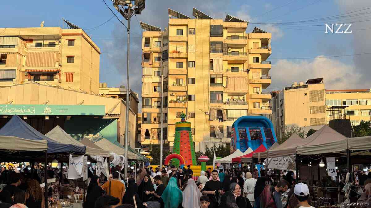 Hüpfburg, Honig und Maschinengewehr: ein Tag am Hizbullah-Volksfest
