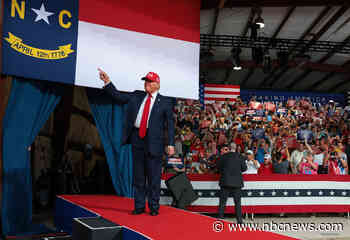 Trump bashes Democrats on crime while campaigning for Michael Whatley in North Carolina