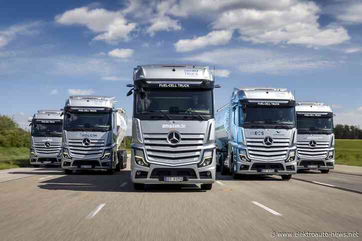 „Teil der Lösung“: Daimler Truck investiert hunderte Millionen in Wasserstoff-Lkw