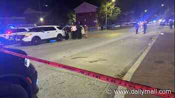 Seven shot including three-year-old boy in Baltimore bloodbath as cops hunt for 'coward' gunmen