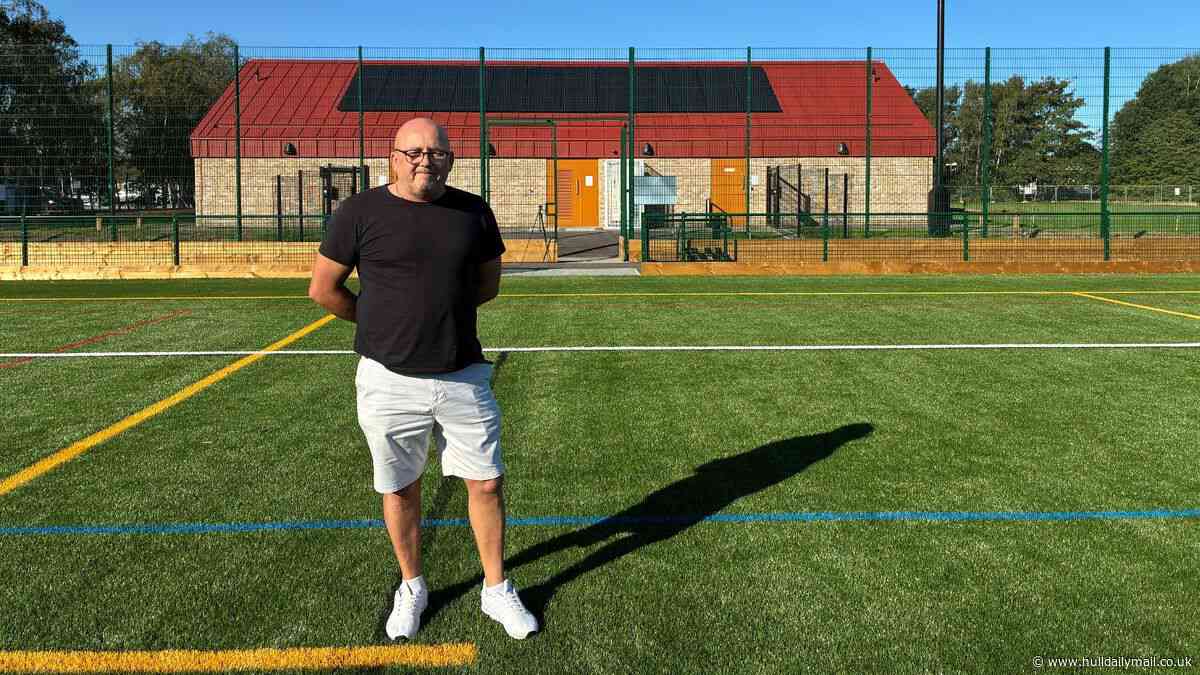 New state-of-the-art pitches will encourage grassroots football and rugby in Hull