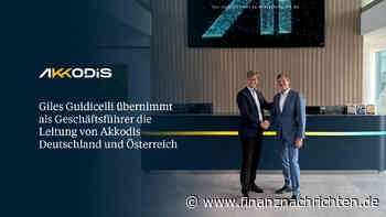 Akkodis Germany: Giles Guidicelli übernimmt als Geschäftsführer die Leitung von Akkodis Deutschland und Österreich