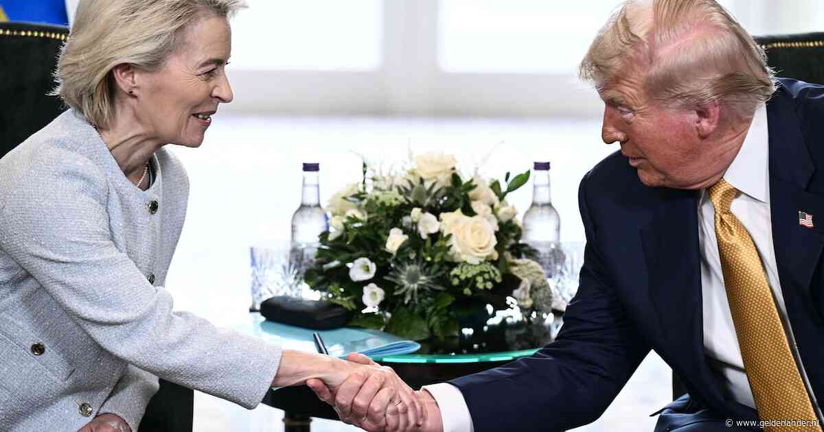 Trump dreigt handel met EU volledig stop te zetten na ‘belachelijke’ uitspraken Von der Leyen over Canada