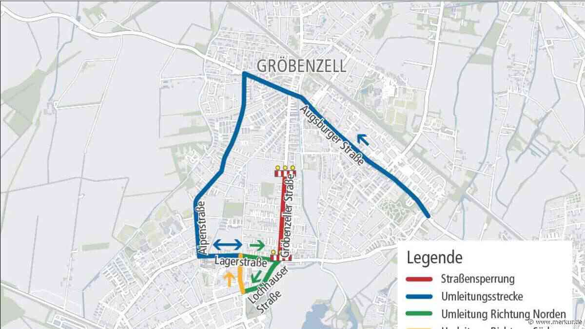 Mehrwöchige Vollsperrung steht in Puchheim an - Auch Folgen für Buslinien