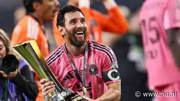 Scorende Messi wint 49e prijs in zijn carrière: Inter Miami pakt Campeones Cup