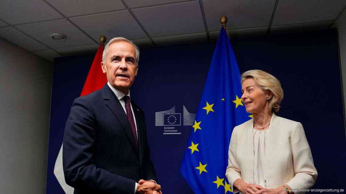 Wird Kanada eine Art EU-Mitglied? Heute ist Carney am Zug
