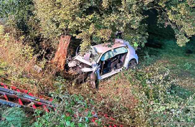 POL-MK: Verkehrsunfall: Zwei Menschen in Lebensgefahr