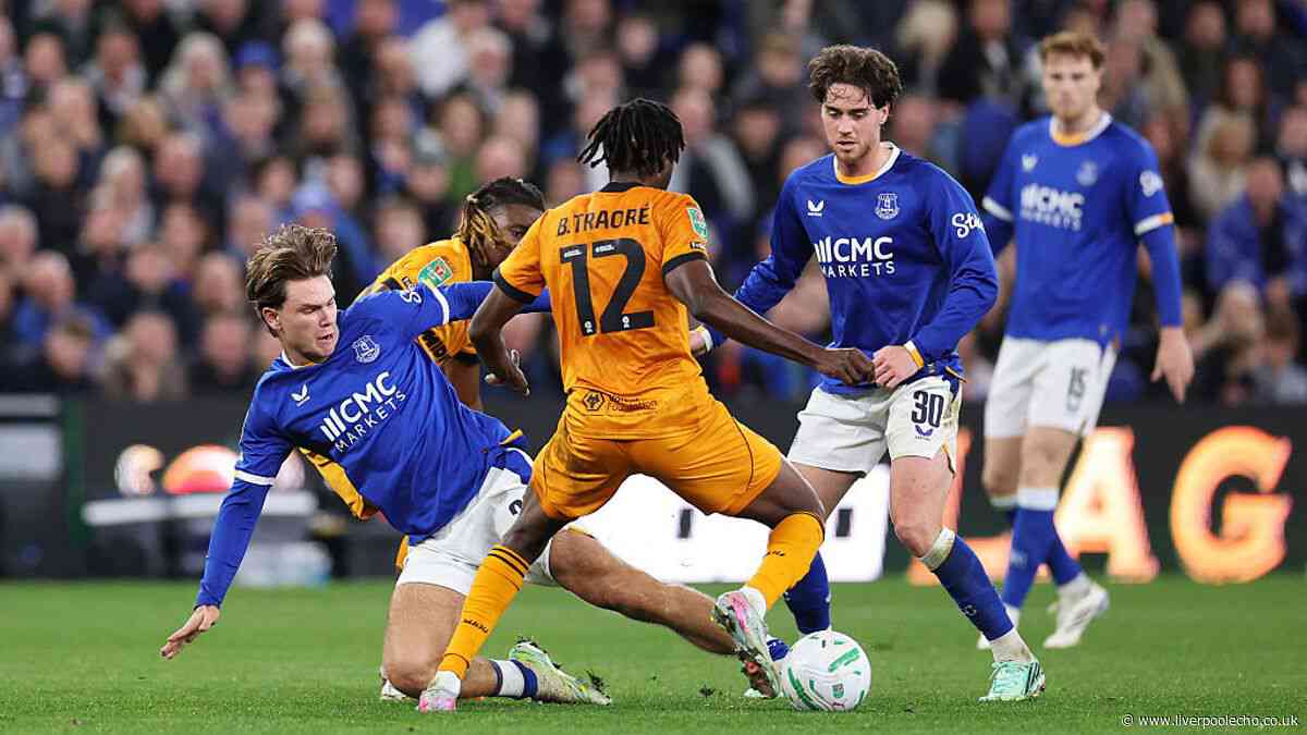 'Very quiet' Tyler Dibling now 'looks like he belongs' at Everton after big change