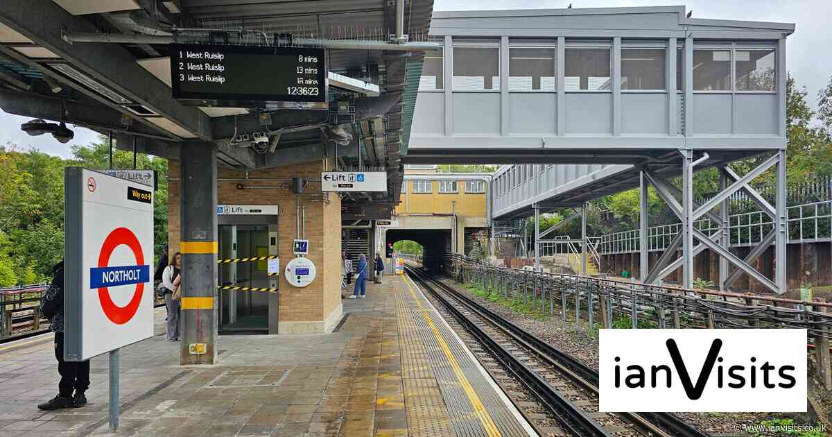 Step-free access comes to Northolt tube station in west London