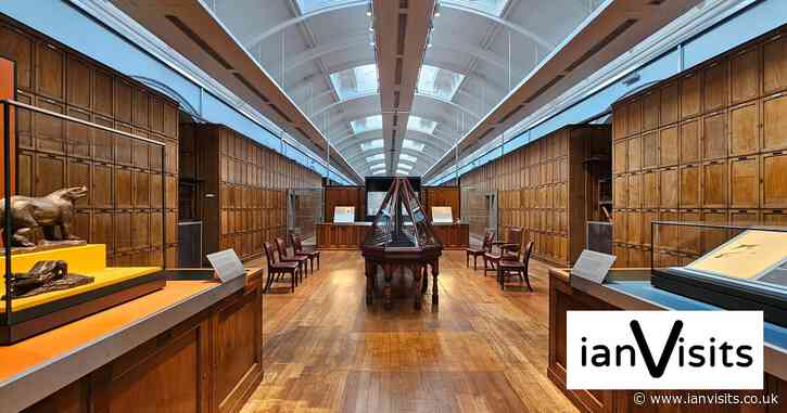 Inside the Natural History Museum’s room sealed off since WWII
