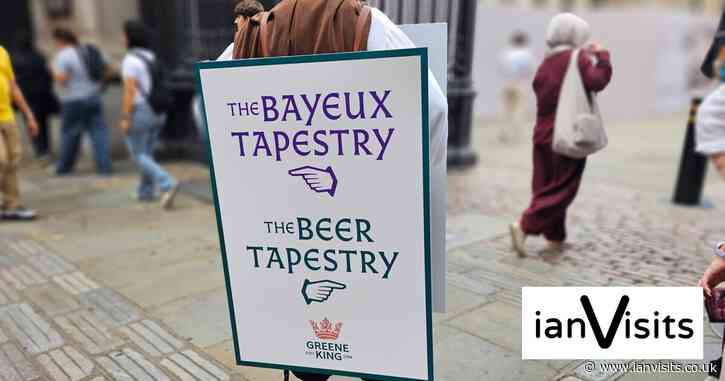 London goes Bayeux Barmy with beers, teas and two more tapestries