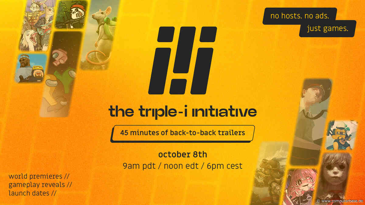 Triple-i Initiative: Indie-Showcase verspricht wieder „keine Hosts, nur Games“