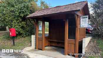 Village with &pound;16k new shelters could lose bus link