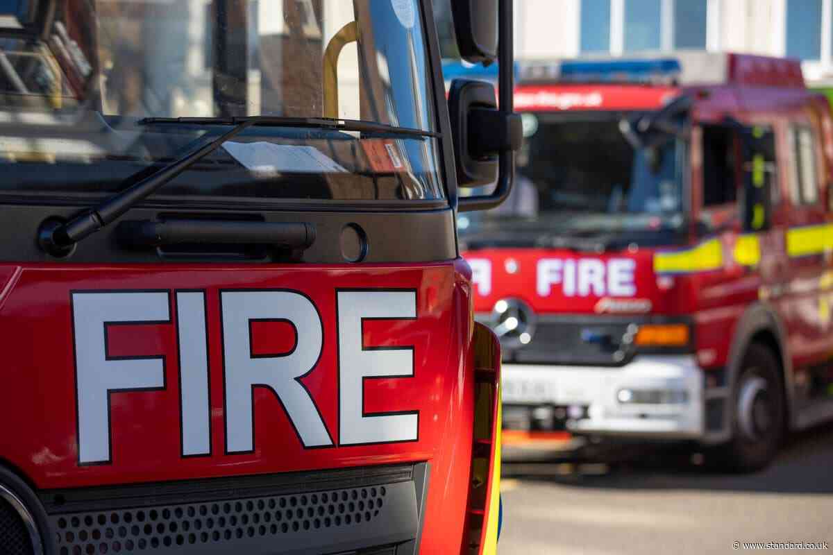 Croydon fire LIVE: Sixty firefighters tackle large blaze at two-storey home