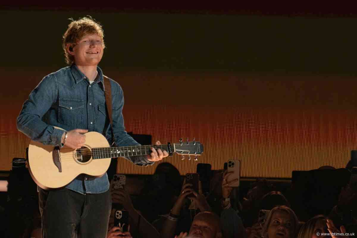 Ed Sheeran and Billionaire Robert Kraft Counter Macklemore Pledge With $4 Million Gaza Relief Package