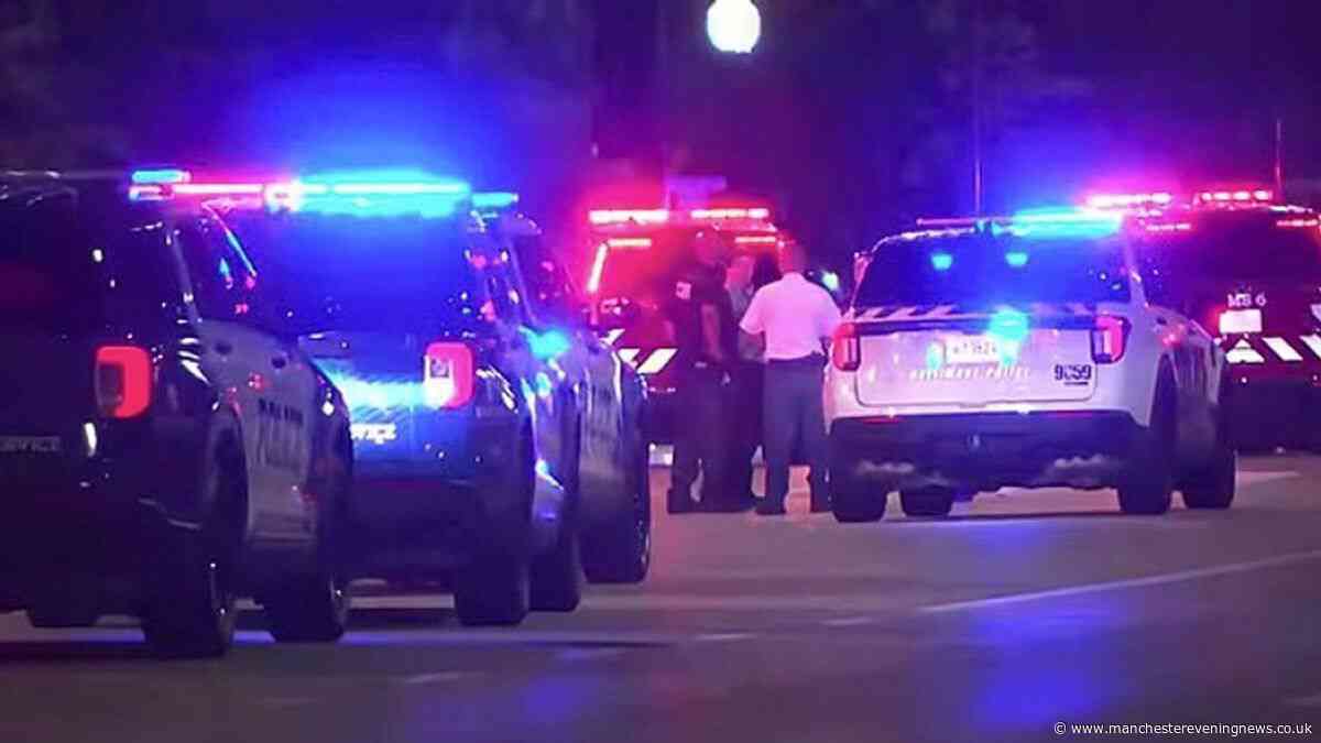 Toddler shot as seven injured in Baltimore shooting as police hunt gunmen