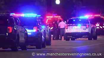 Toddler shot as seven injured in Baltimore shooting as police hunt gunmen