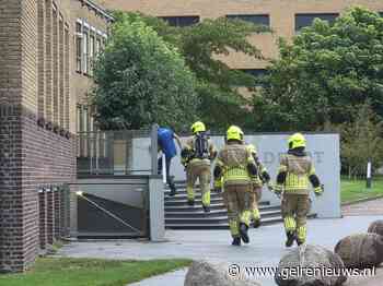 Brandalarm gaat af tijdens werkzaamheden