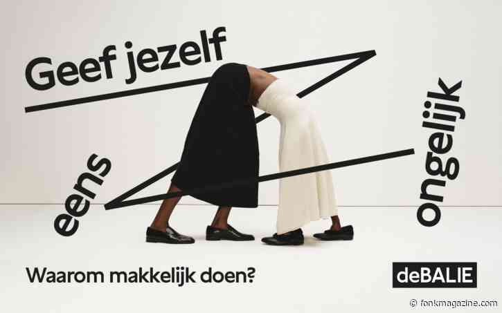 De Balie kiest voor de moeilijke weg in nieuwe campagne 'Waarom makkelijk doen?'