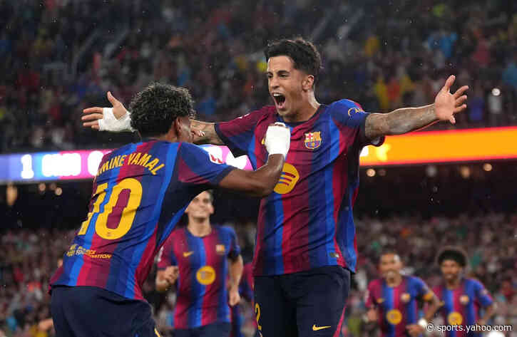 Cancelo, Gavi react after Barcelona dismantle Racing Club 7-2: ‘Best goal of my career’