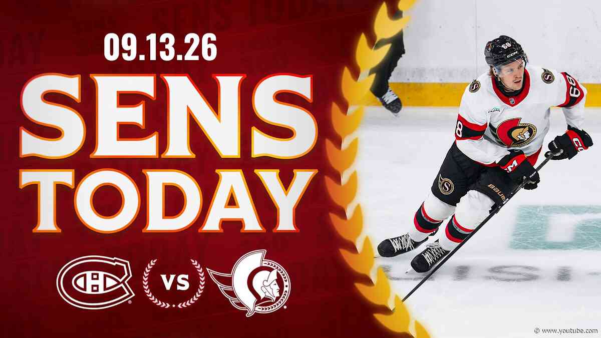 Sens Get Set to Wrap Prospect Challenge vs MTL