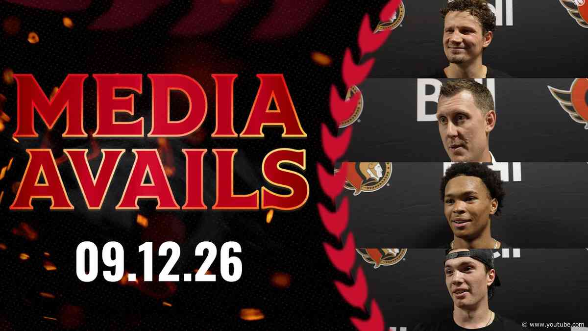 Eskild Bakke Olsen, Jaxon Cover, Jackson Parsons, Andrew Campbell Postgame Media vs TOR