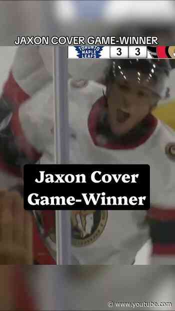 Jaxon Cover coast-to-coast game-winner 🤯