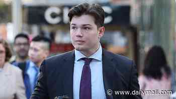 Elite private schoolboy turned hotshot lawyer smirks as he seeks bail to return to his family's mansion while facing rape, choking and assault charges