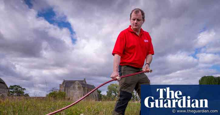 English Heritage trains new generation of scythers to maintain meadows and craft