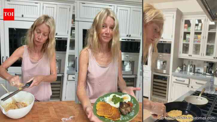 Iron Man star Gwyneth Paltrow makes besan chilla, calls it “savory Indian pancakes”
