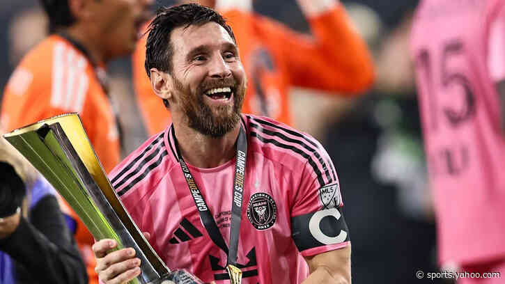 Beckham backs Messi for Ballon d'Or after 100th Miami goal