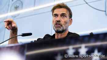 Livestream: Die DFB-Kadernominierung von Jürgen Klopp live