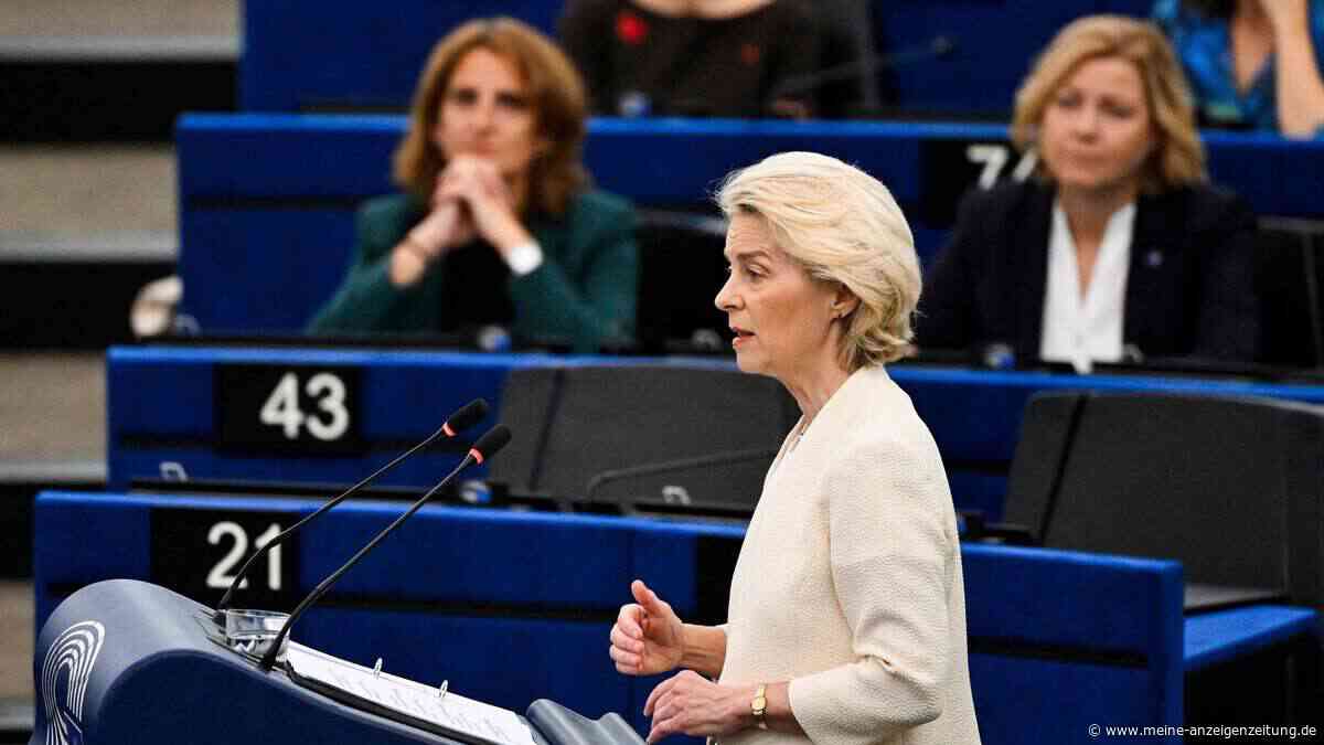 Von der Leyen spricht von Extremhitze als „Vorgeschmack“ – und kündigt Sofortmaßnahmen an