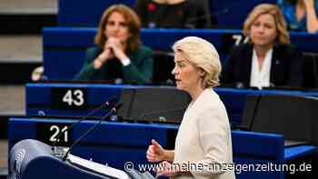 Von der Leyen spricht von Extremhitze als „Vorgeschmack“ – und kündigt Sofortmaßnahmen an