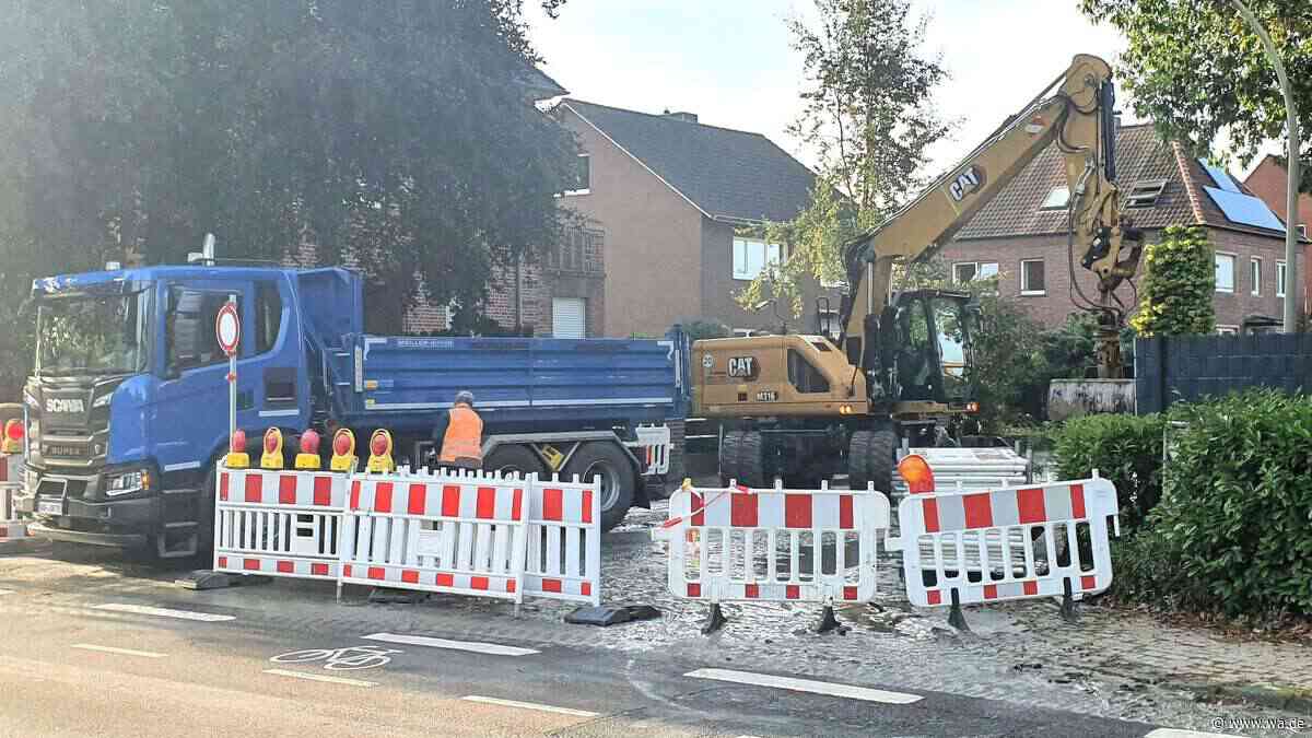 Vollsperrung: Erneuter Wasserrohrbruch in wichtiger Straße