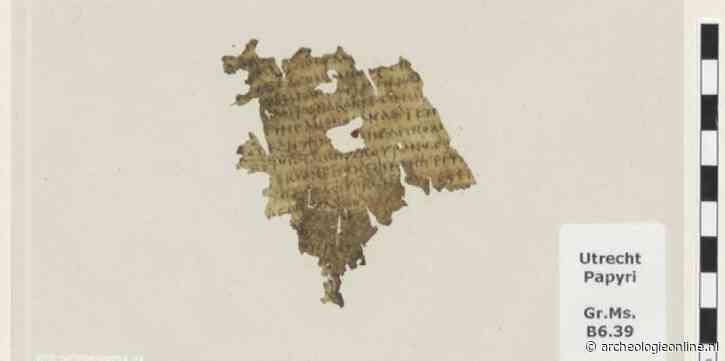 Uniek fragment van de Odyssee uit de 4e eeuw ontdekt in Utrechtse bibliotheek