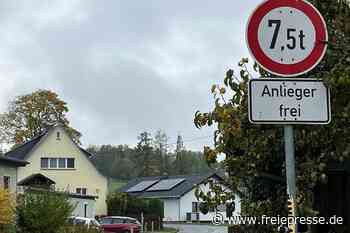 Straße im Vogtland ab Montag vier Wochen gesperrt