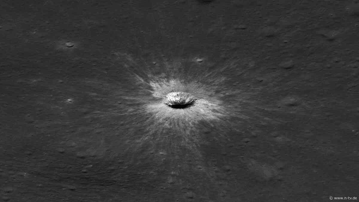 Äußerst seltenes Ereignis: Forscher entdecken neuen riesigen Krater auf dem Mond