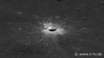Äußerst seltenes Ereignis: Forscher entdecken neuen riesigen Krater auf dem Mond