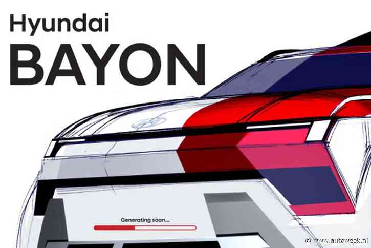 Nieuwe Hyundai Bayon bevestigt spionagebeelden
