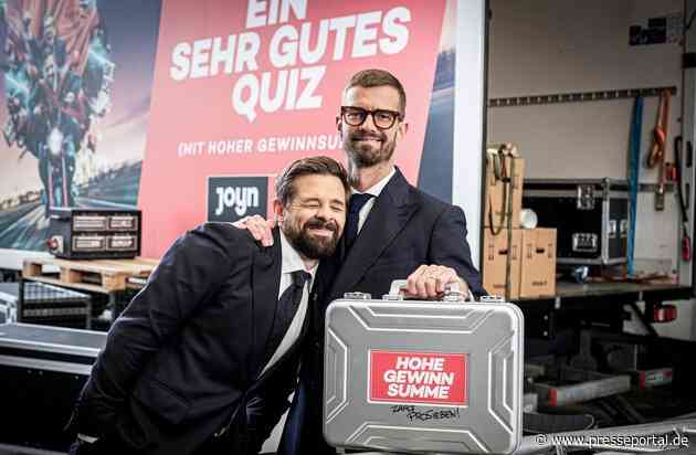 Nominiert als "Beliebteste Familienshow": Joko & Klaas spielen am Sonntag live auf ProSieben "Ein sehr gutes Quiz (mit hoher Gewinnsumme)" um 100.000 Euro