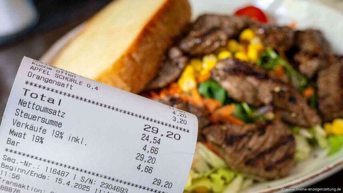 Gewerkschaft: Restaurantbesuche nicht günstiger geworden
