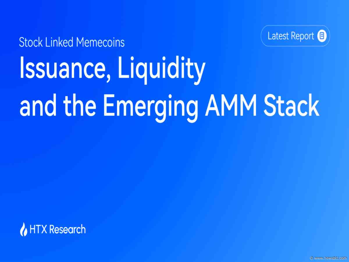 HTX Research Examines Stock-Linked Memecoins: A New Connection Between Equity Assets and Crypto Liquidity