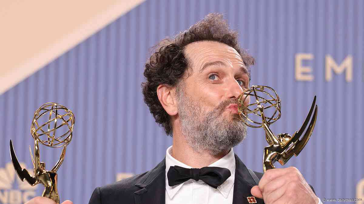 Matthew Rhys reflects on his 'surreal' night at the Emmys and says he had a 'very real hangover' after historic double win and THAT tense moment with Keri Russell