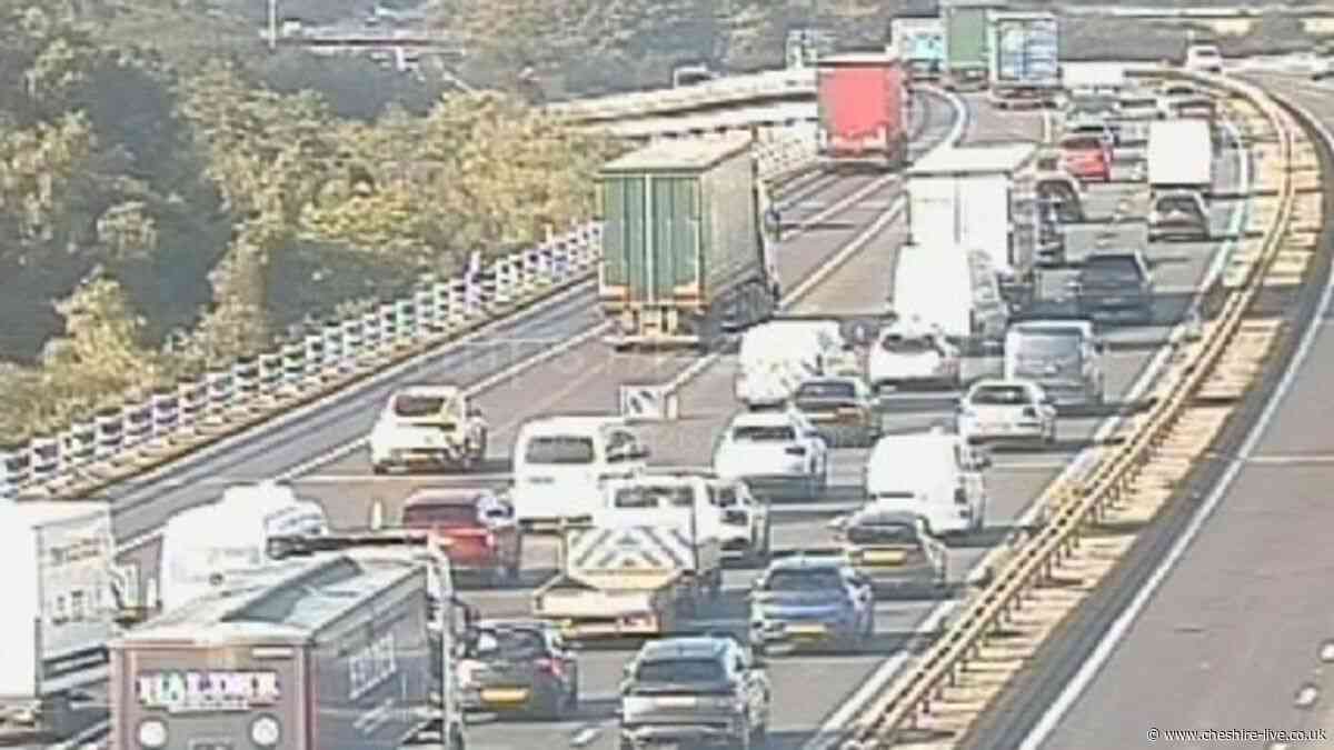 Live M56 updates after two crashes cause rush-hour delays