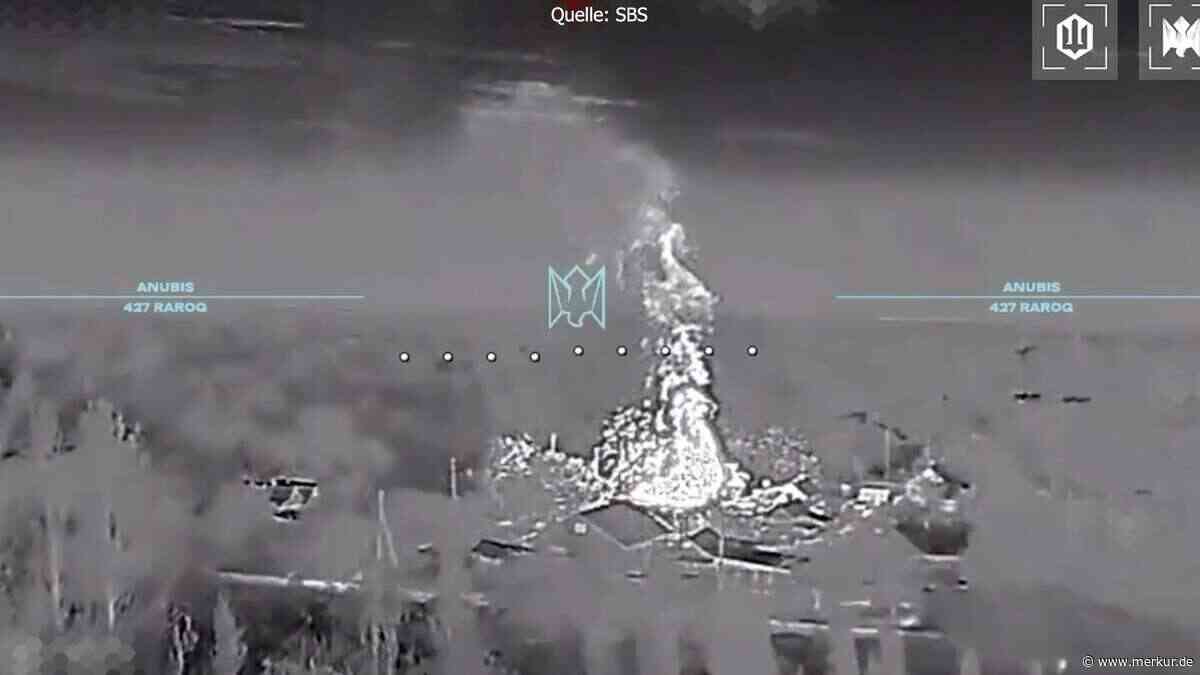 Ukraine tötet Russlands General: Video zeigt Drohnenangriff auf Grunis