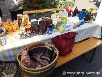 Frankenthal –  Fairtrade-Aktion der Stadtverwaltung auf dem Wochenmarkt
