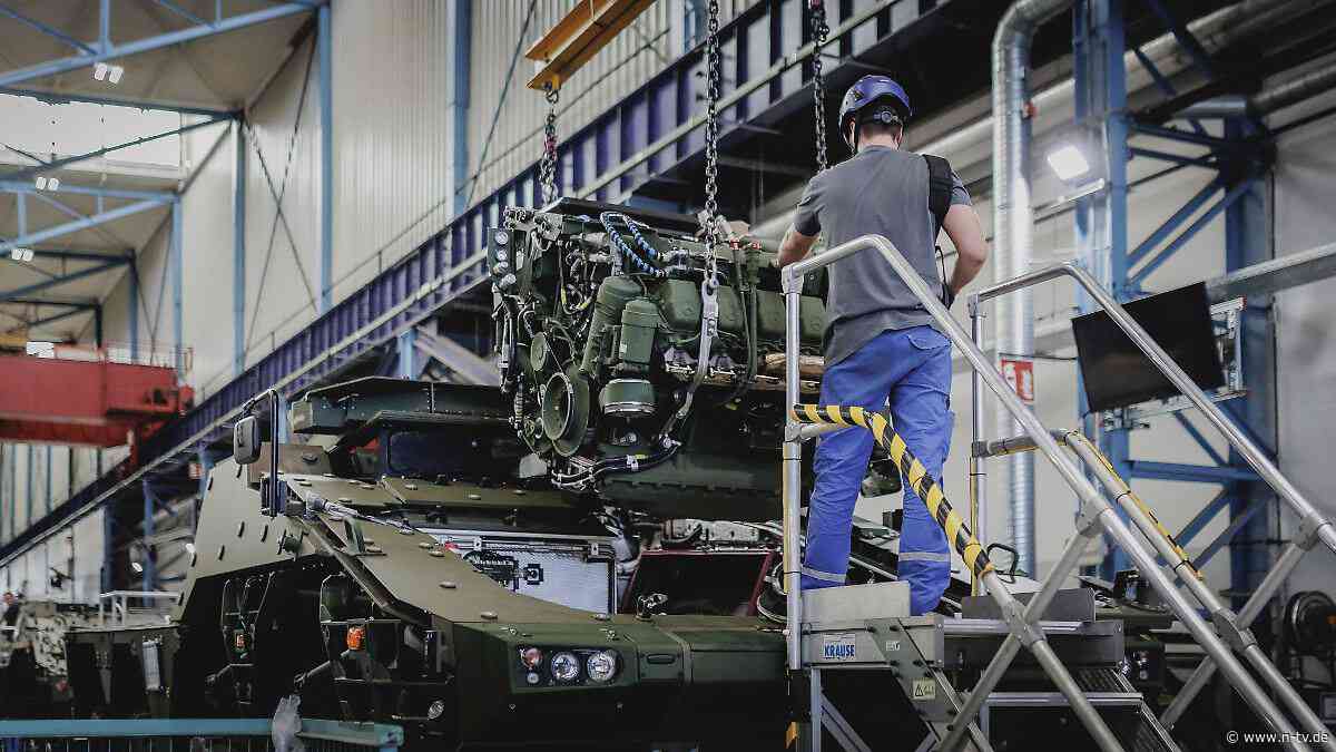 Höchstwert seit 2015: Rüstungsausgaben bringen Auftragsbücher der Industrie zum Platzen