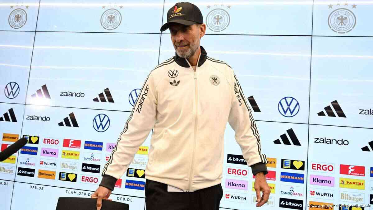 Diese kaum bekannten Spieler beruft Klopp in seinen ersten DFB-Kader