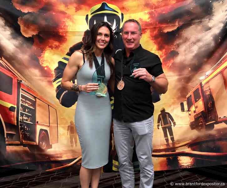 Golden performance. Brantford firefighter wins firefit championship
